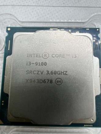 
Intel Core i3 9100 3.6GHz Процессор Б/У, полностью рабочий.
Характеристики смот. . фото 2