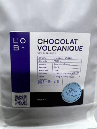 
L'OB L'Odeur de la Brûlerie Chocolat - Volcanique Кофе в зернах, 1 кг
Добро пож. . фото 4