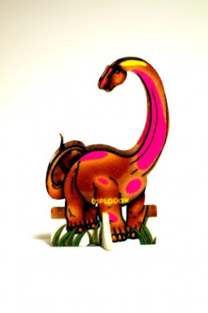 Дитяча іграшка фетрові сувенірні фігурки динозаври що світяться на підставці 011. . фото 5