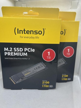 
Intenso M.2 PCIe Premium 1TB SSD-диск НОВЫЙ!!!
При использовании твердотельного. . фото 4