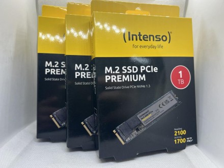 
Intenso M.2 PCIe Premium 1TB SSD-диск НОВЫЙ!!!
При использовании твердотельного. . фото 3