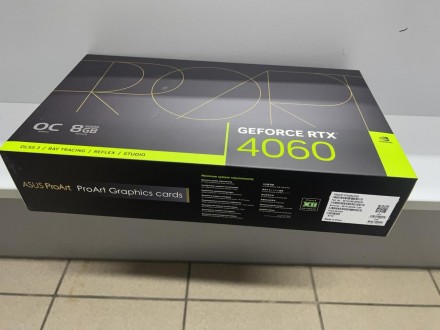 
Asus GeForce RTX 4060 ProArt OC RTX4060-O8G Видеокарта НОВАЯ!!!
Видеокарта с 8G. . фото 6