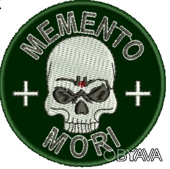 Шеврон Memento Mori. . фото 1