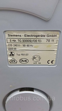 Siemens TG 20002/02
Внимание! Комиссионный товар. Уточняйте наличие и комплектац. . фото 6
