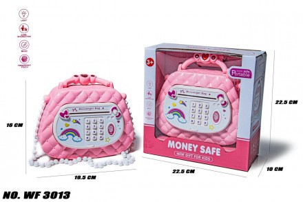 Электронная детская косметичка-сейф с кодовыми замком для девочки WF-3013
Детски. . фото 3