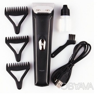 Профессиональная машинка для стрижки волос с насадками VGR V-021 USB
 
Профессио. . фото 1