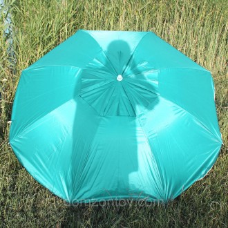 
	
	
	
 
	Пляжный зонт с наклоном, клапаном антиветер (вверху открывается клапан. . фото 5