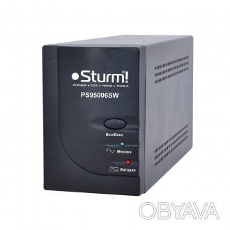 Источник резервного питания с чистой синусоидой Sturm PS95006SW выполняет функци. . фото 1