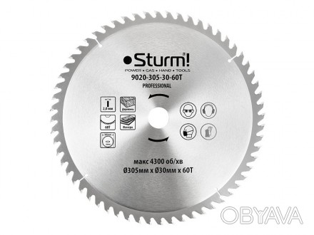 Пильный диск Sturm 9020-305-30-60T. . фото 1