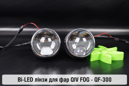 BI-LED лінзи в протитуманні фари QIV FOG Uni 12V - 3 дюйми –
QF-300
. . фото 3