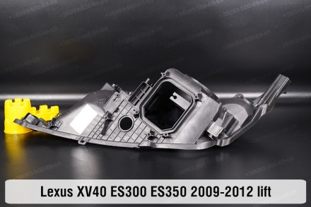 Новый корпус фары Lexus ES ES240 ES300 ES350 XV40 (2009-2012) V поколение рестай. . фото 4