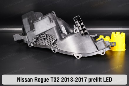 Новый корпус фары Nissan Rogue T32 LED (2013-2017) II поколение дорестайлинг лев. . фото 7