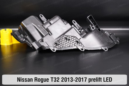 Новый корпус фары Nissan Rogue T32 LED (2013-2017) II поколение дорестайлинг лев. . фото 4