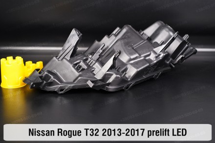 Новый корпус фары Nissan Rogue T32 LED (2013-2017) II поколение дорестайлинг лев. . фото 6