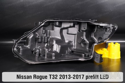 Новый корпус фары Nissan Rogue T32 LED (2013-2017) II поколение дорестайлинг лев. . фото 1