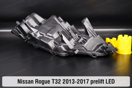Новый корпус фары Nissan Rogue T32 LED (2013-2017) II поколение дорестайлинг пра. . фото 6