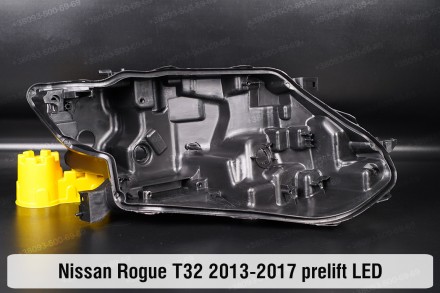 Новый корпус фары Nissan Rogue T32 LED (2013-2017) II поколение дорестайлинг пра. . фото 2