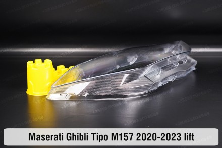 Скло на фару Maserati Ghibli Tipo M157 (2020-2024) III покоління рестайлінг прав. . фото 6