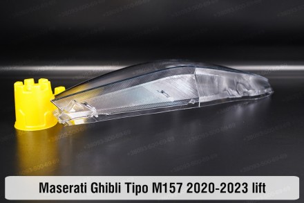 Скло на фару Maserati Ghibli Tipo M157 (2020-2024) III покоління рестайлінг прав. . фото 8