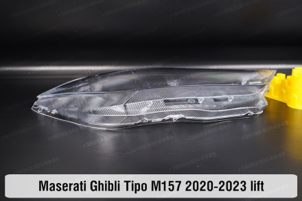 Скло на фару Maserati Ghibli Tipo M157 (2020-2024) III покоління рестайлінг прав. . фото 5