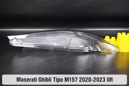 Скло на фару Maserati Ghibli Tipo M157 (2020-2024) III покоління рестайлінг прав. . фото 4