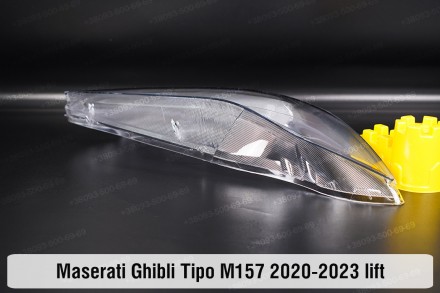 Скло на фару Maserati Ghibli Tipo M157 (2020-2024) III покоління рестайлінг прав. . фото 7