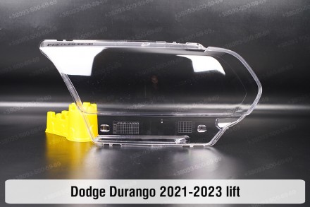 Скло на фару Dodge Durango (2021-2024) III покоління рестайлінг ліве.
У наявност. . фото 2