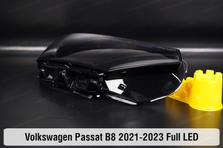 Стекло на фару VW Volkswagen Passat B8 Full LED (2019-2023) VIII поколение реста. . фото 9
