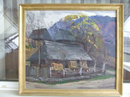 Нар.худ. укр. Шутев И. холст. м. раз. 65 х 75 см. 1998 гг. Закарпатская шк Эрде. Ужгород. фото 1 Нар.худ. укр. Шутев И. холст. м. раз. 65 х 75 см. 1998 гг. Закарпатская шк Эрде. Ужгород. фото 1
