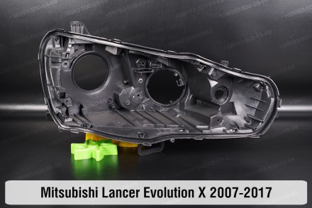 Новий корпус фари Mitsubishi Lancer Evolution Evo X (2007-2017) X покоління прав. . фото 2