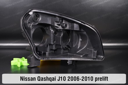 Новий корпус фари Nissan Qashqai J10 (2006-2010) I покоління дорестайлінг правий. . фото 2