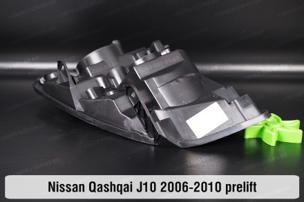 Новий корпус фари Nissan Qashqai J10 (2006-2010) I покоління дорестайлінг правий. . фото 6
