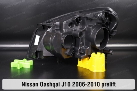 Новий корпус фари Nissan Qashqai J10 (2006-2010) I покоління дорестайлінг правий. . фото 3