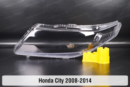 Скло фари Honda City (2008-2014) V покоління ліве. Київ. фото 1 Скло фари Honda City (2008-2014) V покоління ліве. Київ. фото 1