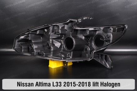 Новий корпус фари Nissan Altima L33 Halogen (2015-2018) V покоління рестайлінг л. . фото 2