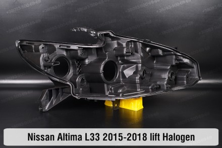 Новый корпус фары Nissan Altima L33 Halogen (2015-2018) V поколение рестайлинг п. . фото 2