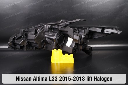 Новый корпус фары Nissan Altima L33 Halogen (2015-2018) V поколение рестайлинг п. . фото 3