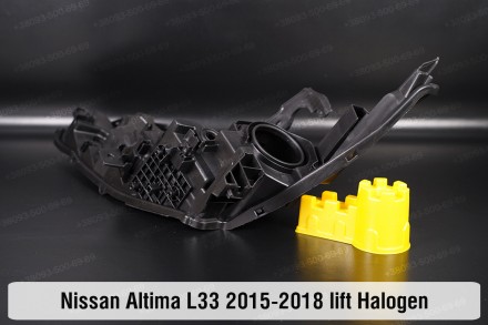 Новый корпус фары Nissan Altima L33 Halogen (2015-2018) V поколение рестайлинг п. . фото 8