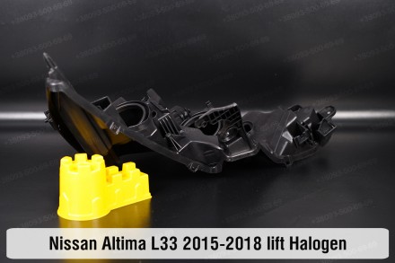 Новый корпус фары Nissan Altima L33 Halogen (2015-2018) V поколение рестайлинг п. . фото 9
