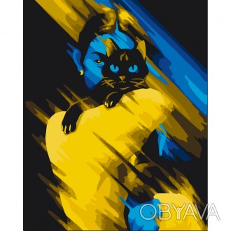 Картина по номерам "Уверенный взгляд" Bambi 10398-NN 40х50 см. . фото 1 Раскраски по номерам стремительно набрали популярность. Это отличный инструмент . . фото 1