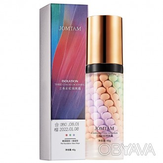 База под макияж для лица трехцветная Jomtam Isolation Three Color Grooming Вырав