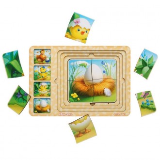 Деревянная настольная игра "Этапы развития курочки" Ubumblebees (ПСФ018) PSF018 . Киев. фото 1 Деревянная настольная игра "Этапы развития курочки" Ubumblebees (ПСФ018) PSF018 . Киев. фото 1
