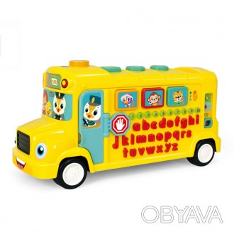 Музыкальный автобус Hola Toys обрадует веселыми звуками и развивающей игрой.
В н. . фото 1