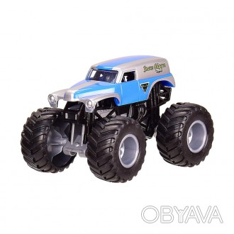 Машина метал 1:64 Monster Jam Игрушечная модель машинки, выполненная из металла . . фото 1