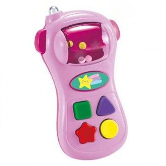 Детская музыкальная игрушка телефон. Оснащена звуковыми и световыми эффектами - . . фото 2