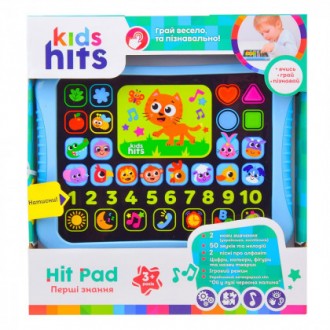 Уникальный интерактивный планшет Hit Pad "Перші знання" от бренда "Kids Hits" - . . фото 5