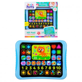 Уникальный интерактивный планшет Hit Pad "Перші знання" от бренда "Kids Hits" - . . фото 2