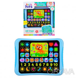 Уникальный интерактивный планшет Hit Pad "Перші знання" от бренда "Kids Hits" - . . фото 1