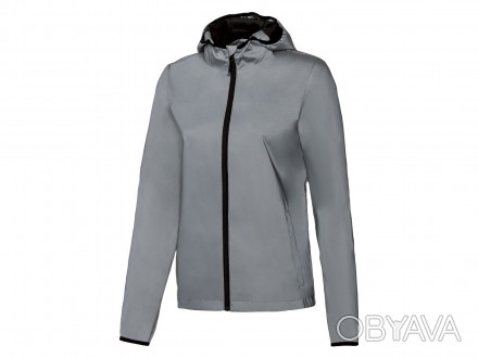 Жіноча функціональна світловідбивна вітрозахисна куртка від бренду Crivit. Вітер. . фото 1