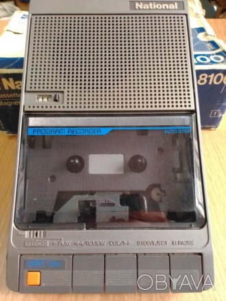 Б/у магнитофон винтажный раритет National RQ-8100 Cassette Program Recorder, в о